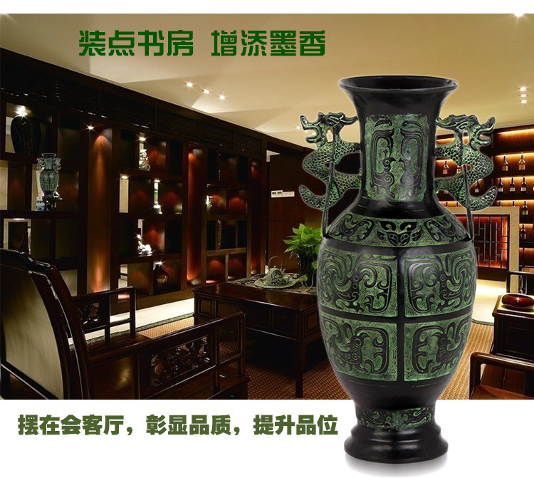 青铜龙凤花瓶